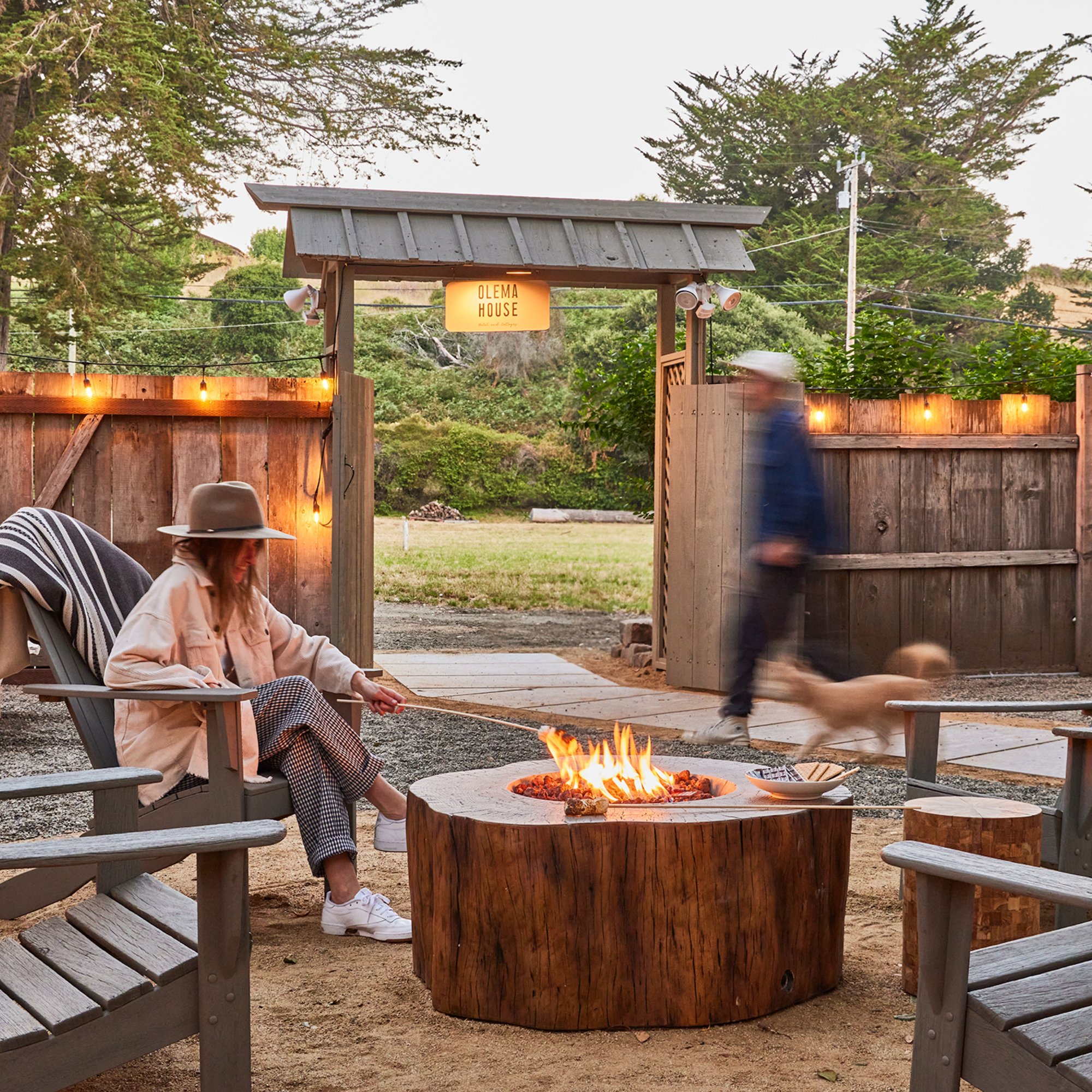 Olema House Fire Pit - Square