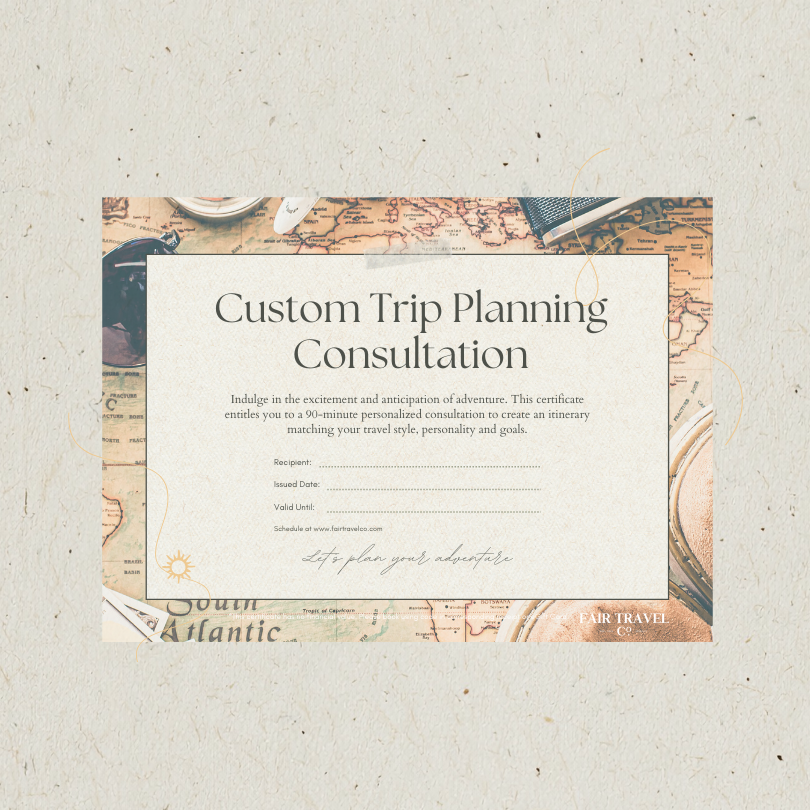 Trip Planning Certificate Color Map - Content Library Image